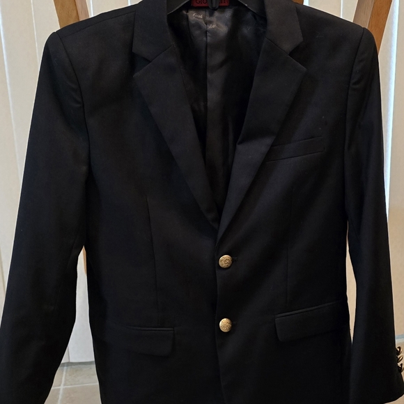 Gioberti Suit Jacket Blazer, Size 14, Black, Excellent Condition. - Picture 3 of 8